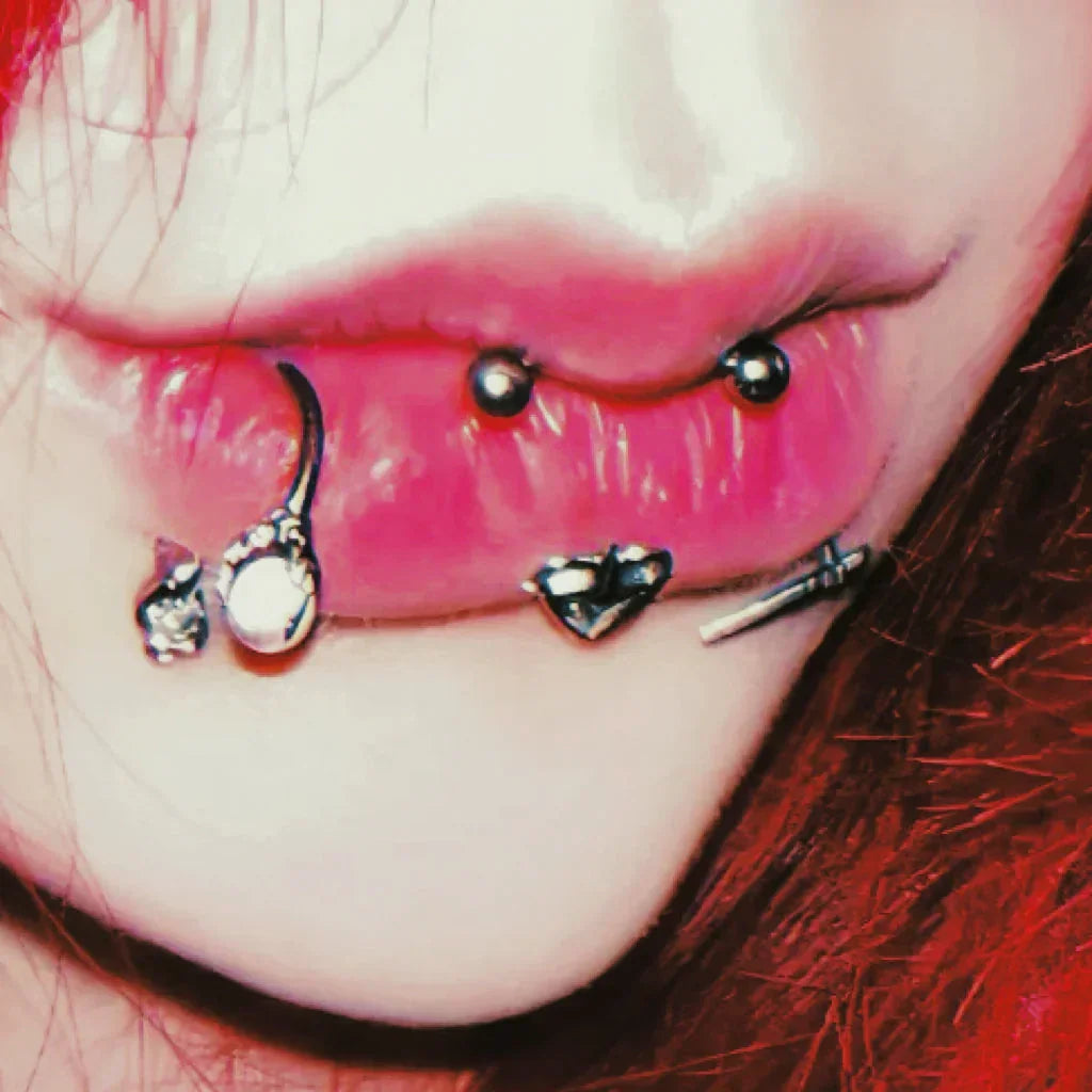 Lip Piercings: Style & Care & Placement - CRUXJEWELRY