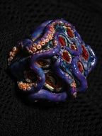 Handmade 35mm Eldritch Tentacle D6 Dice | Cthulhu Monster Eye Resin Die | Lovecraftian... - Crux Jewelry product image 3