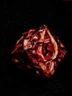 Handmade Prison Realm D6 Dice | Cursed Eye Resin Die - Crux Jewelry product photo