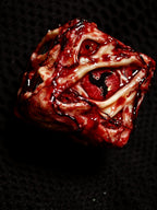 Handmade Prison Realm D6 Dice | Cursed Eye Resin Die - Crux Jewelry product photo