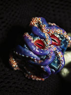 Handmade 35mm Eldritch Tentacle D6 Dice | Cthulhu Monster Eye Resin Die | Lovecraftian... - Crux Jewelry product image 8