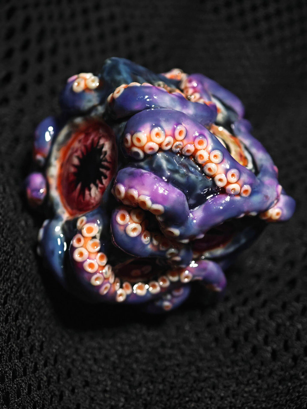 Handmade 35mm Eldritch Tentacle D6 Dice | Cthulhu Monster Eye Resin Die | Lovecraftian... - Crux Jewelry product image 9