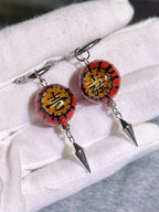 The Primordial Gaze | Upper Rank One Kokushibo Eyeball Earrings - Crux Jewelry product image 3