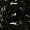 "Abyssal Watcher" Custom 3D Black Texture Phone Case | Choose Your Eye Style - Crux Jewelry product image 1