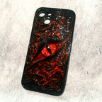 "Elemental Chaos" Marbled Dragon Eye 3D Phone Case | Swirling Texture Resin Cover - Crux Jewelry product image 7