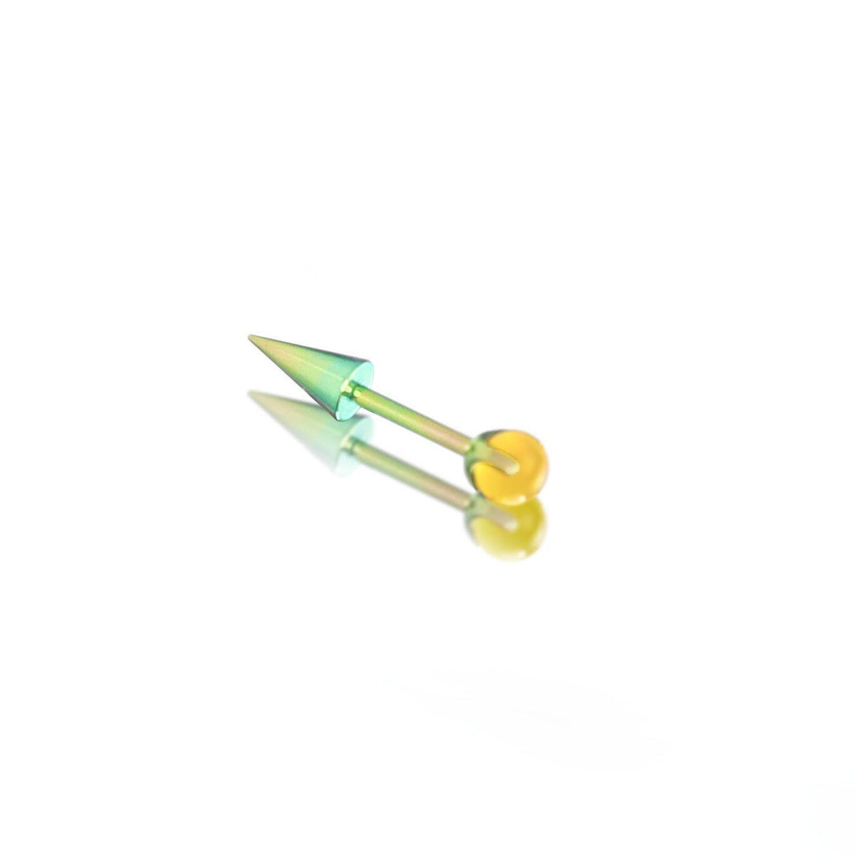 MLP Titanium Demon Ear Stud | Gothic Cartilage Piercing | Devil Wing Helix Earring - Crux Jewelry product image 8