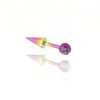 MLP Titanium Demon Ear Stud | Gothic Cartilage Piercing | Devil Wing Helix Earring - Crux Jewelry product image 4