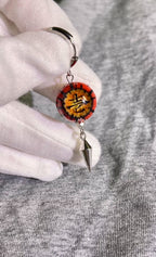The Primordial Gaze | Upper Rank One Kokushibo Eyeball Earrings - Crux Jewelry product image 4