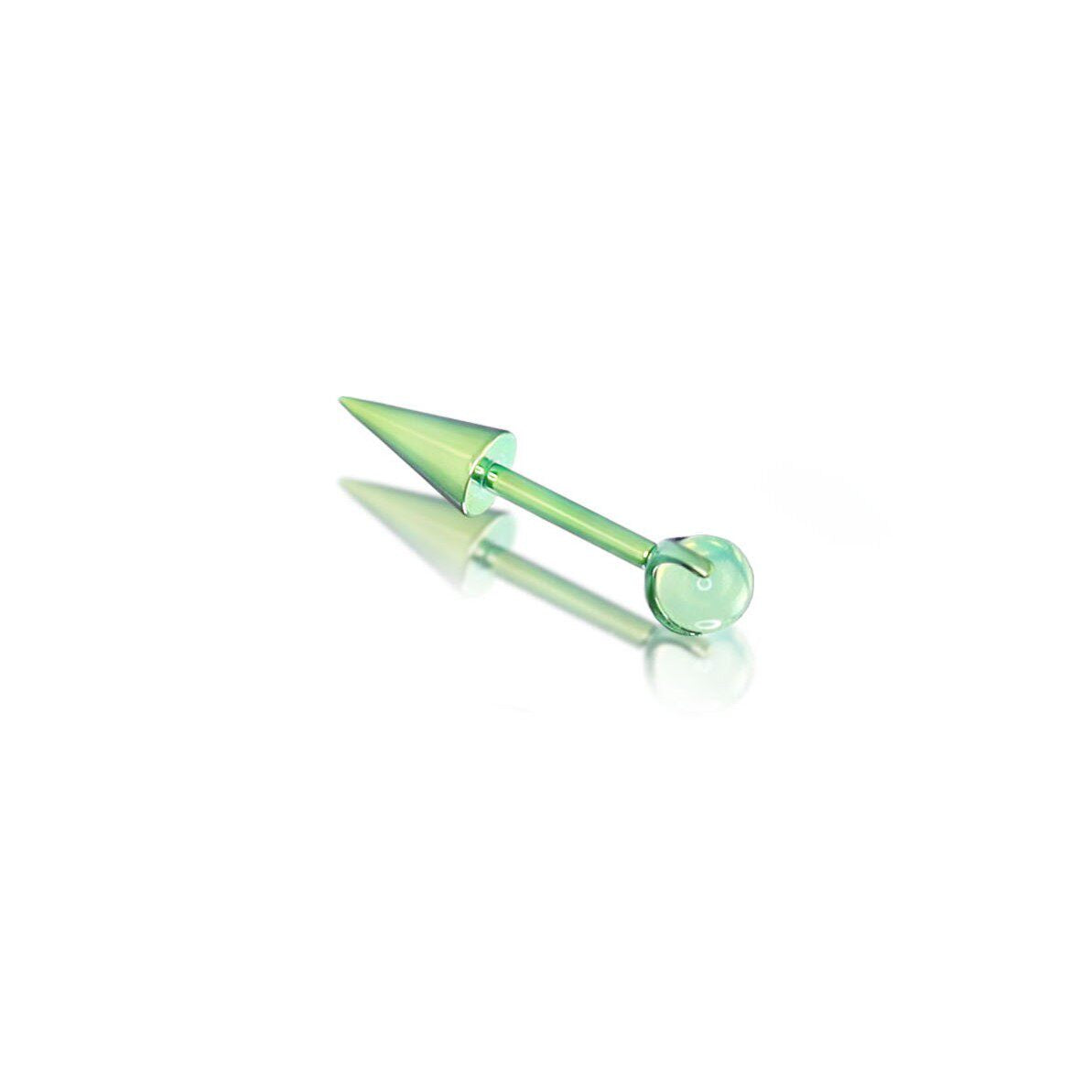 MLP Titanium Demon Ear Stud | Gothic Cartilage Piercing | Devil Wing Helix Earring - Crux Jewelry product image 9