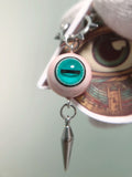 Hypnotic Nightmare | Lower Rank One Enmu Inspired Eyeball Earrings - Crux Jewelry product image 5