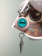 Hypnotic Nightmare | Lower Rank One Enmu Inspired Eyeball Earrings - Crux Jewelry product image 5