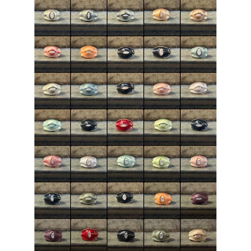 The "Skinwalker" Collection: Colorful Creature Eye Rings | Handcrafted Oddities - Crux Jewelry product image 3