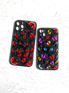 Demon Cat Eye 3D Gothic Phone Case Series Glow-in-the-Dark - Crux Jewelry product image 2