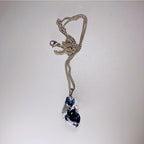 "Corrupted Soul" Black Smoke Anatomical Heart - Ink Wash Resin - Crux Jewelry product image 3