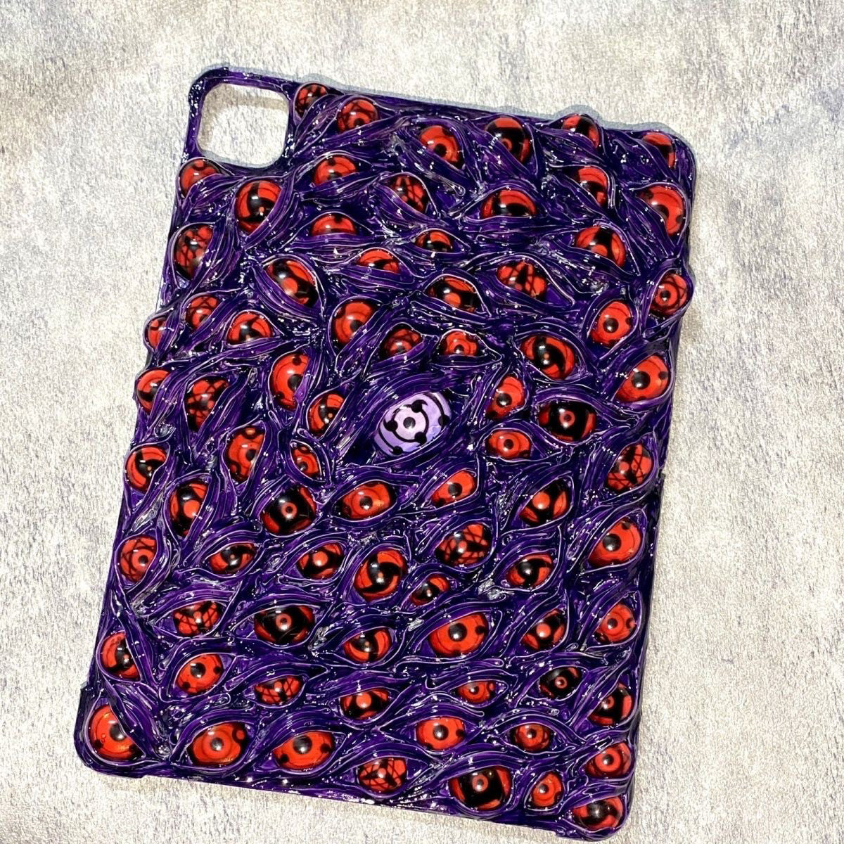 "The Awakening" 3D Giant Monster Eye iPad Case | Premium Textured Demon Skin Cover... - Crux Jewelry product image 1