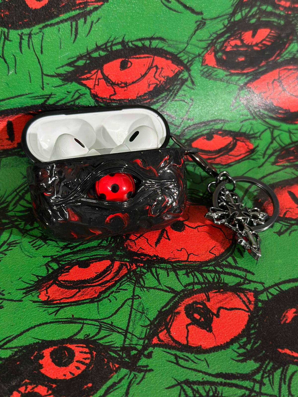 "Uchiha Legacy" Glow in the Dark Sharingan Phone Case | Itachi, Sasuke, Madara & Obito... - Crux Jewelry product image 3