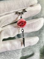 Flesh and Blood | Macabre Body Horror Spike Drop Earrings - Crux Jewelry product image 3