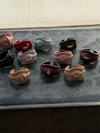 The "Skinwalker" Collection: Colorful Creature Eye Rings | Handcrafted Oddities - Crux Jewelry product image 2