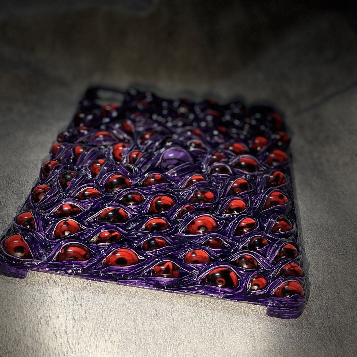 "The Awakening" 3D Giant Monster Eye iPad Case | Premium Textured Demon Skin Cover... - Crux Jewelry product image 2