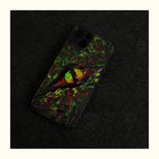 "Elemental Chaos" Marbled Dragon Eye 3D Phone Case | Swirling Texture Resin Cover - Crux Jewelry product image 10