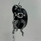 The "Abyss" Collection | Deep Sea Kraken & Tentacle Earrings Stack - ear and cartilage jewelry 1