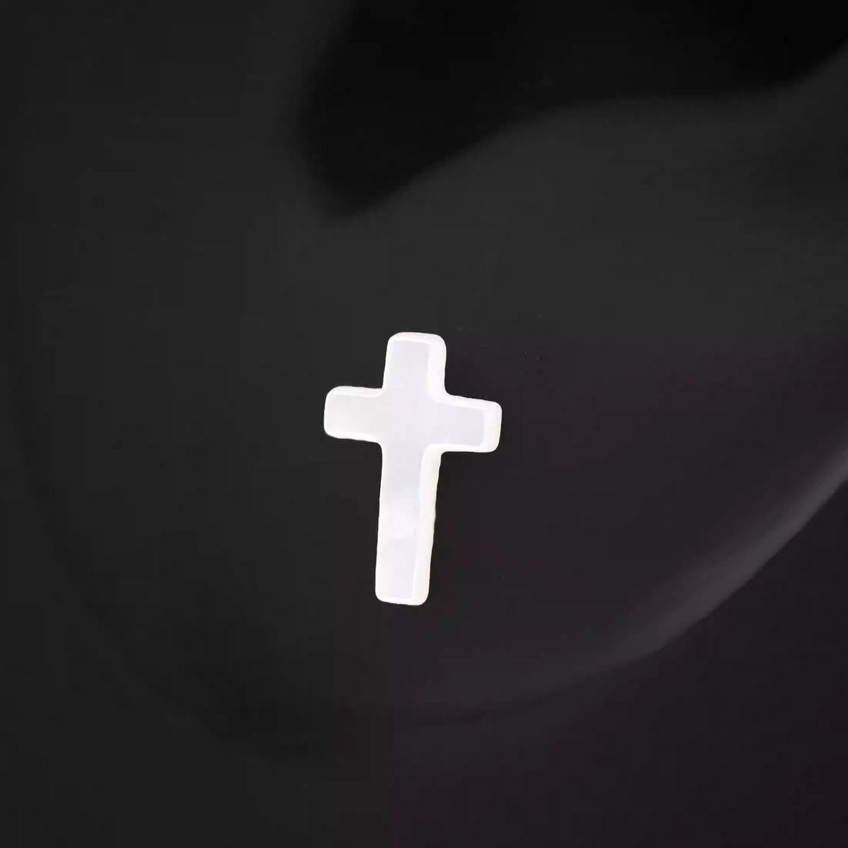 Hallowmas - Moonlight Gothic Cross Labret/Ear Stud - Moonlight Gothic Cross Labret