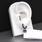 Paws & Purrs - PAIR OF Cute Cat Stainless Steel Earrings - product image 2