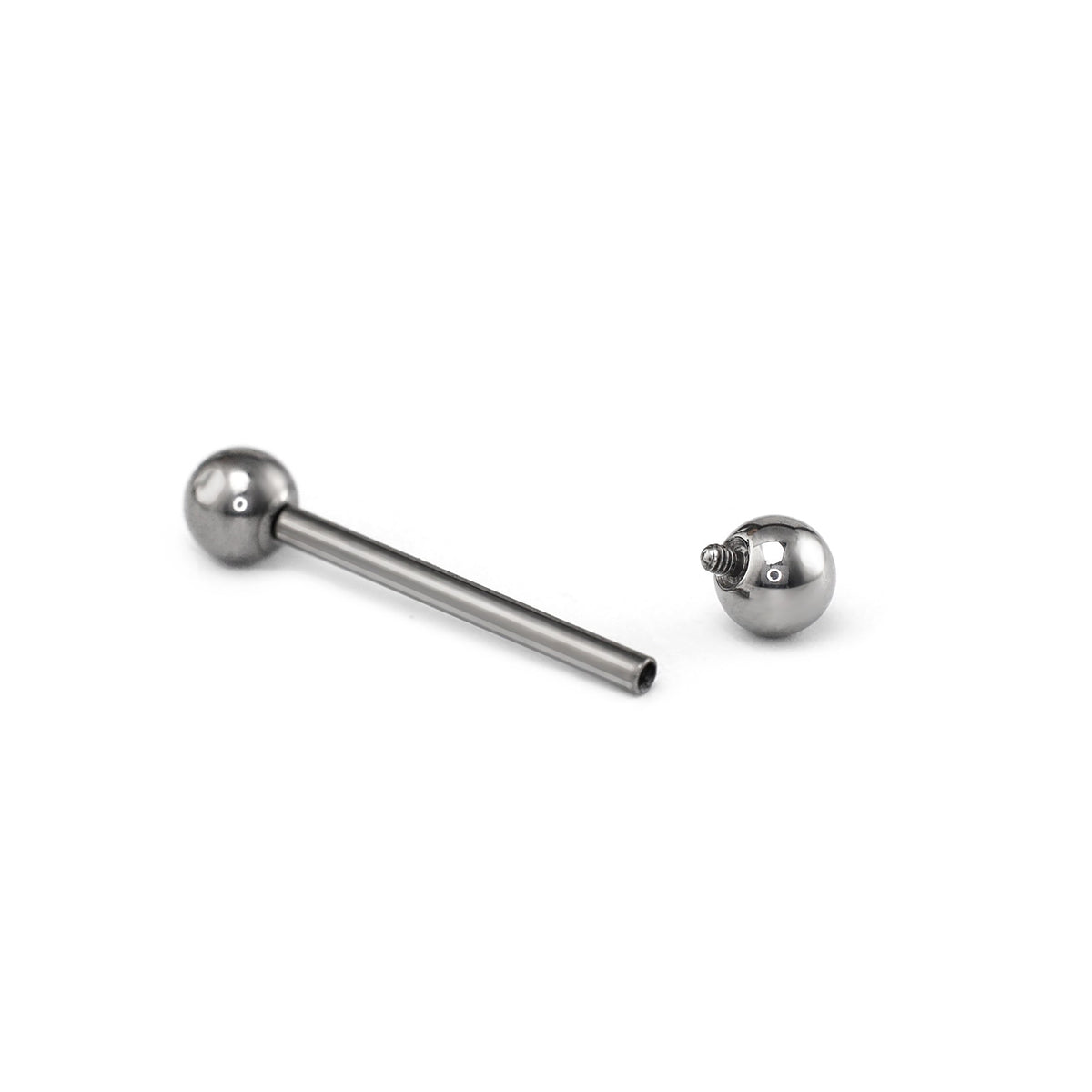 14G | 16G Classic Internally Threaded Titanium Barbell - product overview