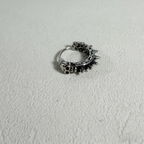 Heavy Metal Skeleton Ear Stack | Rock Hand, Tentacle & Spiked Skull Earrings Set - Crux Jewelry product image 6