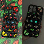 Demon Cat Eye 3D Gothic Phone Case Series Glow-in-the-Dark - Crux Jewelry product image 7