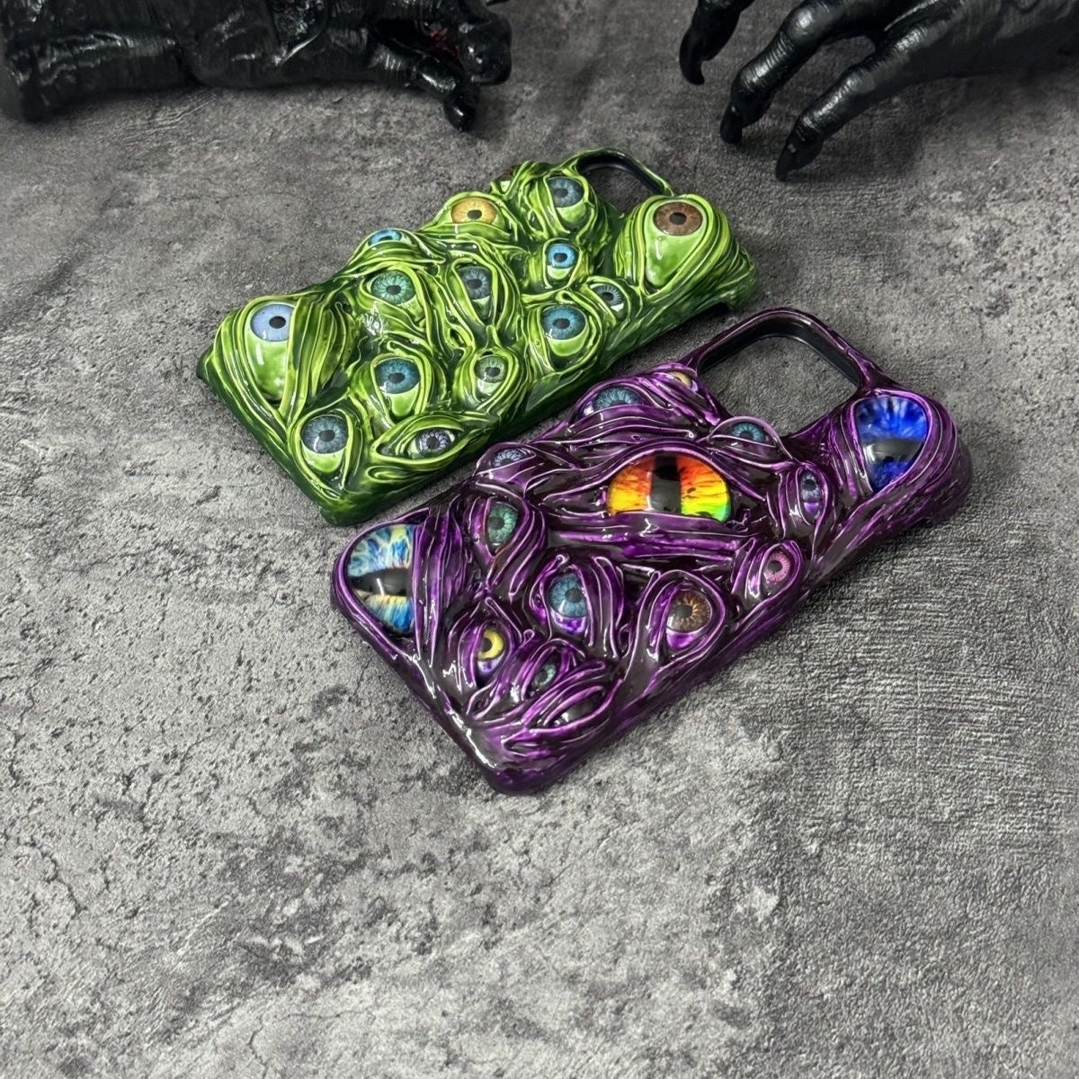 "Thousand Eyes" Cthulhu Monster 3D Phone Case | Textured Creepy Cute Cover - Crux Jewelry product image 9