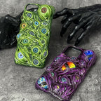 "Thousand Eyes" Cthulhu Monster 3D Phone Case | Textured Creepy Cute Cover - Crux Jewelry product image 1