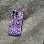 "Elemental Guardians" 3D Dragon Eye Phone Case | Hand-Painted Swirl Texture (Ice,... - Crux Jewelry product image 3