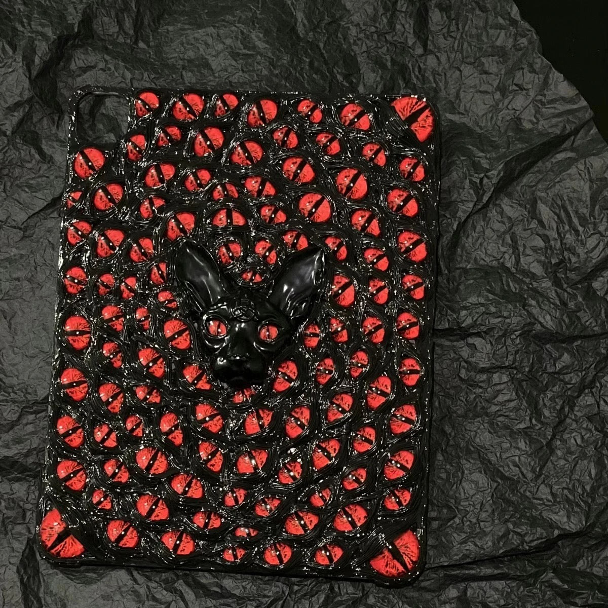 "The Awakening" 3D Giant Monster Eye iPad Case | Premium Textured Demon Skin Cover... - Crux Jewelry product image 7