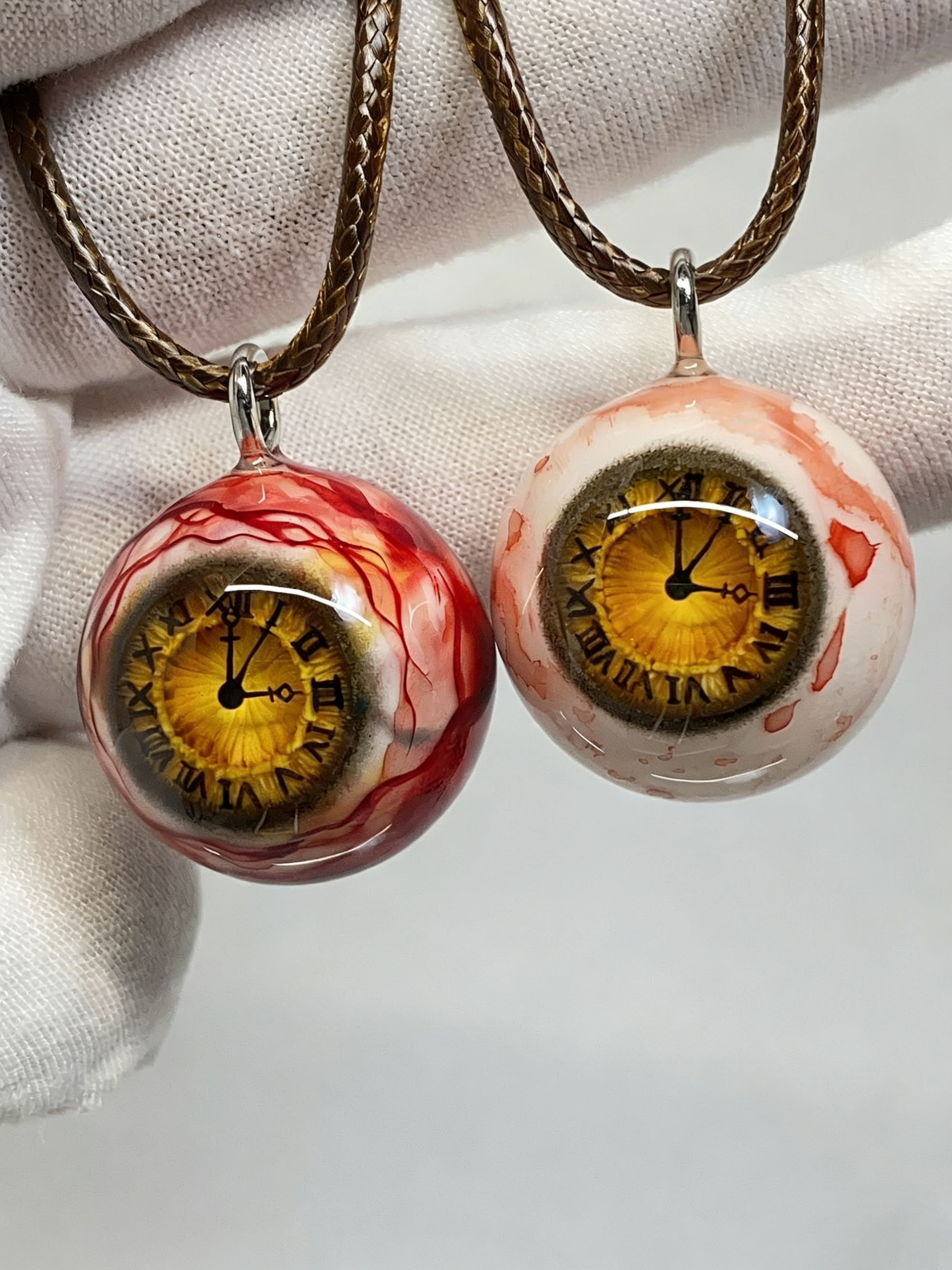 Tokisaki Kurumi Clock Eye Pendant | Date A Live Gothic Anime Jewelry(1PCS) - Crux Jewelry product image 3
