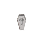 Hallowmas - Mischief Coffin Cross with Zirconia Gemstone - product image 2