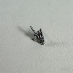 Heavy Metal Skeleton Ear Stack | Rock Hand, Tentacle & Spiked Skull Earrings Set - Crux Jewelry product image 5