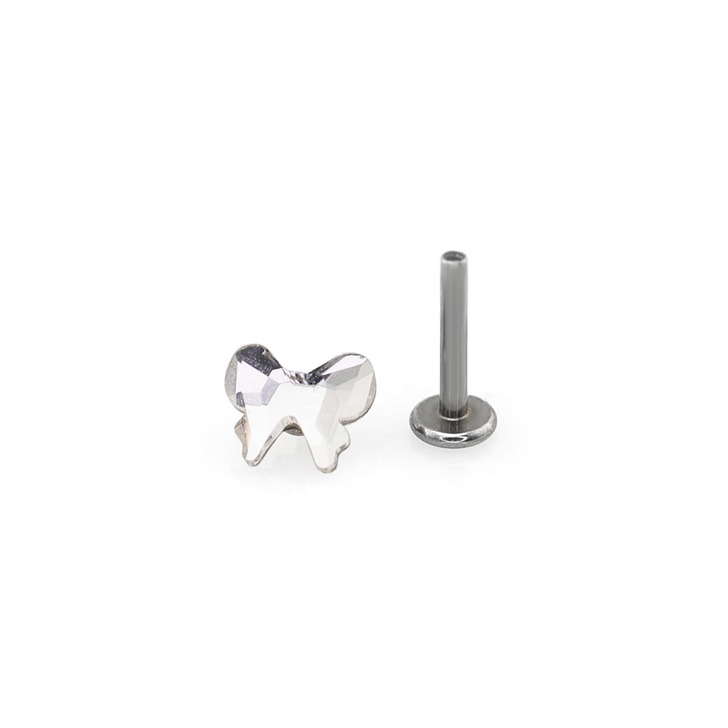 Christmas - Bow Internally Threaded Stainless Steel Ear Studs - product image 3