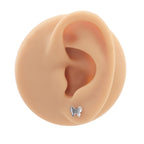Christmas - Bow Internally Threaded Stainless Steel Ear Studs - product image 4