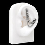 Punk Subculture Stainless Steel Ear Chain - product image 2
