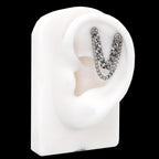 Punk Subculture Stainless Steel Ear Chain - product image 3