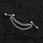Punk Subculture Stainless Steel Ear Chain - product image 6