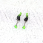 CRUX - PAIR OF Satan Demon Horn Titanium Cartilage Studs - product image 4