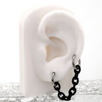 Dopamine Iridescent Acrylic Ear Chain - product image 2