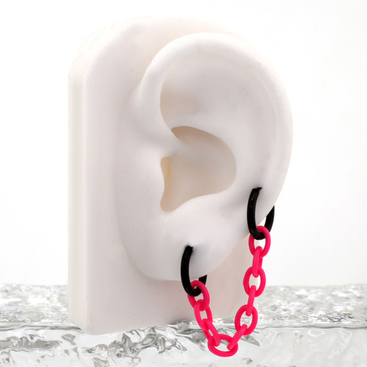 Dopamine Iridescent Acrylic Ear Chain - product image 3