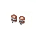 Paws & Purrs - Cute Brown Bear Ear Titanium Ear Stud - product image 5