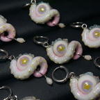 Cthulhu Eye - Pastel Macaron Octopus Tentacle Earrings gothic earrings - image 3
