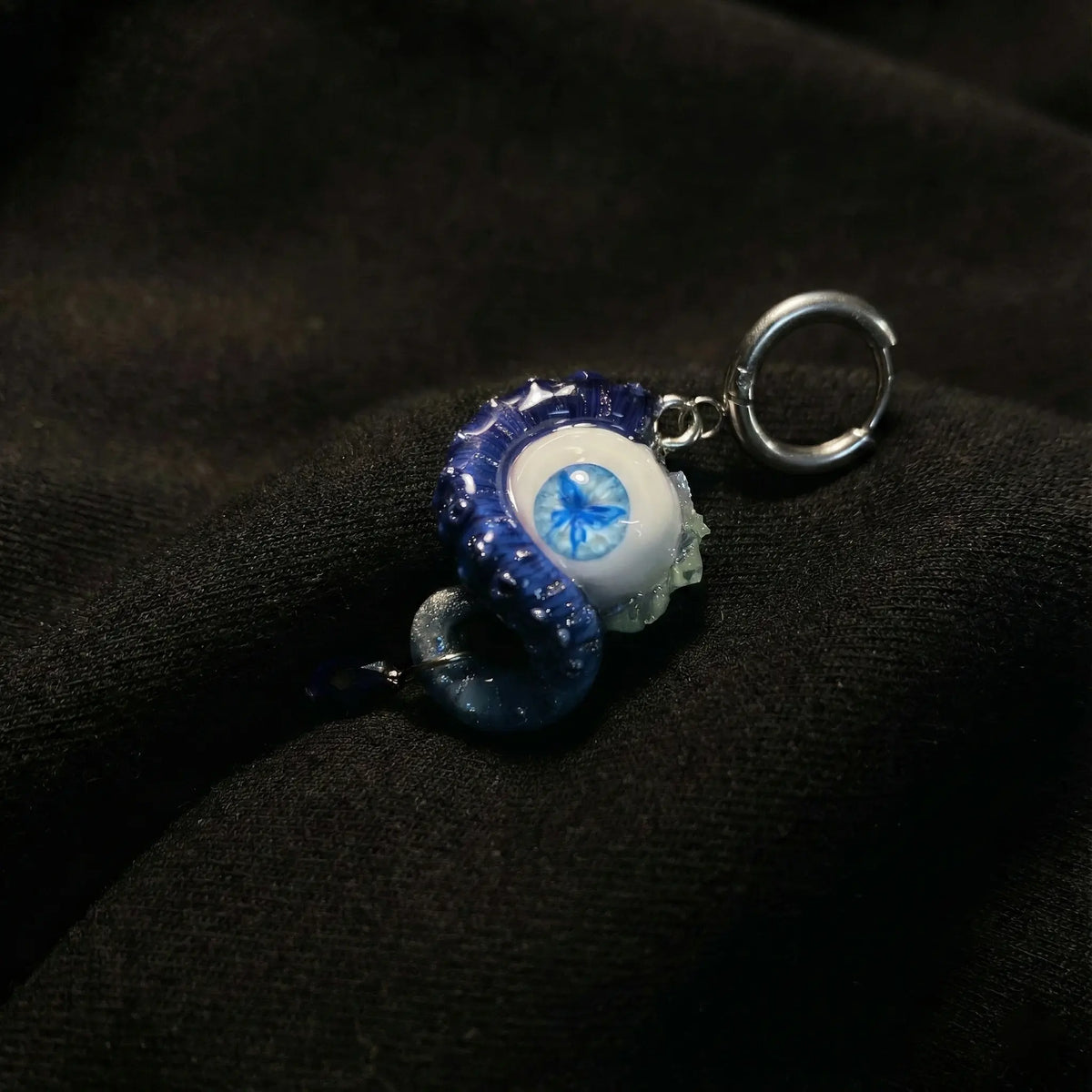Cthulhu Eye - Ocean Octopus Tentacle Earrings - Crux Jewelry product image 1