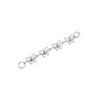 White CZ Butterfly Ear Chain - product image 4