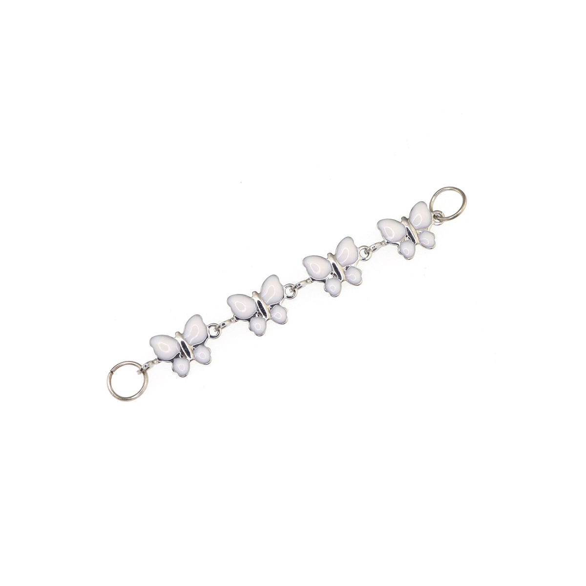 White CZ Butterfly Ear Chain - product image 4